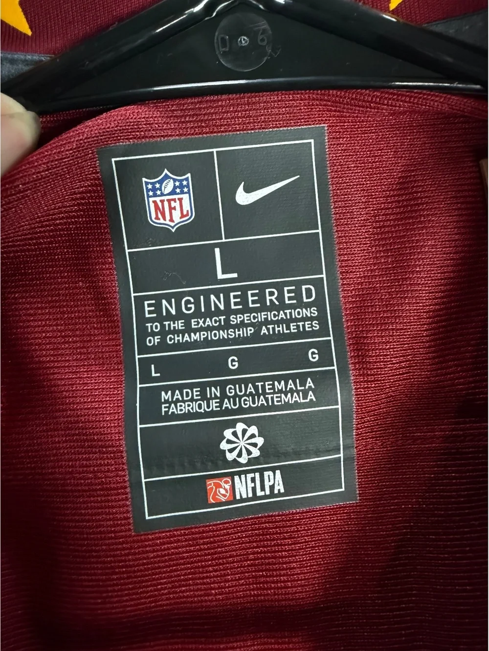 Nike Washington Commanders Deebo Samuel Sr #1 Jersey Adult L
